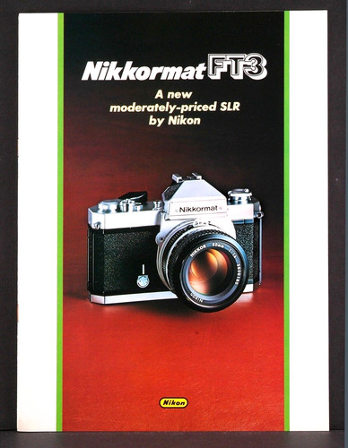 Nikkormat original rare - ft-3,